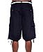 Southpole Men's Cargo Basic Belted Shorts 9001-3341