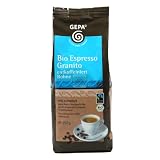 Produkt-Bild: Bio Espresso "Granito", entkoffeiniert, ganze Bohne (GEPA) 250g
