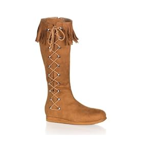 INDIAN-120, Indian Flat Boot for Halloween