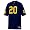 Nike Michigan Wolverines #20 Navy Blue Authentic Football Jersey