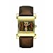 Betty Barclay BY061.20.305.818 Ladies Gold Plated Stainless Steel Watch with Brown Strap