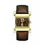 Betty Barclay BY061.20.305.818 Ladies Gold Plated Stainless Steel Watch with Brown Strap