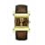 Betty Barclay BY061.20.305.818 Ladies Gold Plated Stainless Steel Watch with Brown Strap