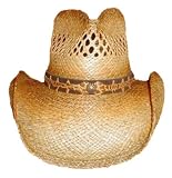 Shady Brady - Shady Brady Hat 1DW51: Crushable Cowboy Hat - Vented, Crocodile Band