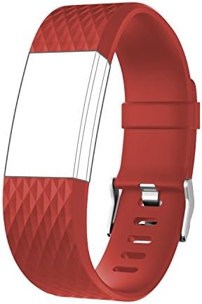 Fitbit Charge 2 Bands, TreasureMax Replacement Band with Metal Clasp for Fitbit charge 2 band / Charge 2 Fitbit / Fitbit 2 / Charge 2 Bands / Fitbit Charge 2, No Tracker