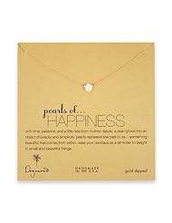 Dogeared Gold Filled Pearls of Happiness Boxed Necklace