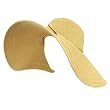UPF 50+ Sun Lurex Summer Hat Brim 6-1/2" Floppy Natural