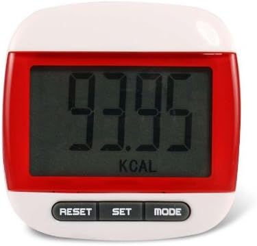 N5 Multifunctional Electronic Pedometer with LCD Screen (Red)