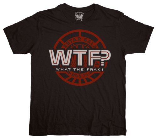 Ripple Junction Men's Bg What The Frak? Mens Tee