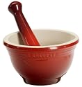 Le Creuset Stoneware Pestle & Mortar, Volcanic, 0.5 Litre