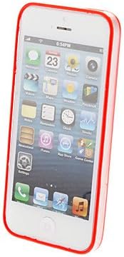 Special Design Extra-thin Transparent Bumper Frame for iPhone 5/5S (Assorted Colors) - COLOR#Black