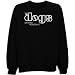 Sweatshirt Black  The Dogs German Shepherd / The Doors Tribute  Dog