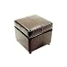 Baxton Furniture Studios Leather Storage Ottoman, Espresso Brown Reviews