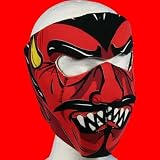 Devil Neoprene Motorcycle Face Mask Facemask Satan