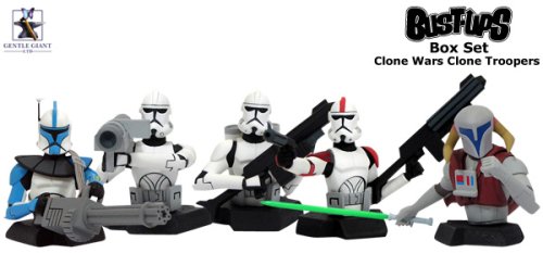 ������ȥ른�㥤����� Star Wars - Bust-Ups / Box Set: Clone Wars Clone Troopers �������� ������� ���᡼�� �ե��� �����꡼ ���� ư�� �̿���