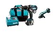 Makita LXT2 18-Volt Lithium-Ion Cordless Hammer Driver-Drill and 4-1/2-Inch Cut-Off/Angle Grinder Kit