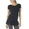 Juniors' Xhilaration® Skirted Tee - Ebony