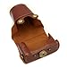 TARION® Protective Camera Case Bag Cover Protector for Pentax Q and Pentax Q10 Digital Camera DSLR 8.5mm / 5-15mm Lens Detachable With Strap Soft Layer Brown