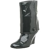 Goldenbleu Women's Carly Mid-Calf Wedge Boot
