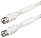 Antennenkabel mit Mantelstromfilter, Doppelschirmung, 3m, Good Connections®
