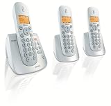 Philips DECT 2453 Trio Pack - Silver