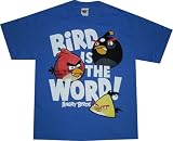 Angry Birds: Bird is the Word Royal Youth T Shirt