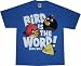 Angry Birds: Bird is the Word Royal Youth T Shirt