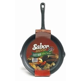 Imusa Preseasoned Cast Iron Skillet, 10 Inch by Imusa