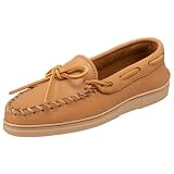 Minnetonka Womens Moosehide Classic Slip-On