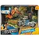 Exclusive X-Men Origins Wolverine Action Figures - Wolverine with Motorcycle and Sabretooth