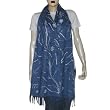 Blue Scarf Stoles Wool Thread Embroidery 80 x 29 inches