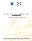 McAfee Announces Mobile Security Solution Set