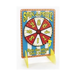 Wooden Carnival Spinner Game