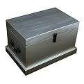 Painted Storage Box - Silvertone (Large)