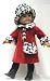 American Girl Locker Leopard Print Velvet Coat with PURSE - fits American Girl 18