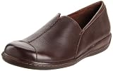 Softwalk Women's Sandee Slip-On Loafer,Brown Leather,9.5 M US