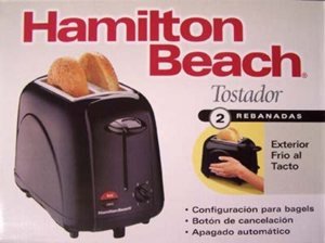 Hamilton Beach 22201 2 Slice Extra-Wide Slot Toaster