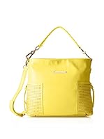 AnnaRita N Bolso asa de mano (Amarillo)