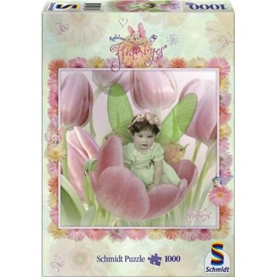 Flitterbyes, Quadratpuzzle, Tina Tulpe, 1.000 Teile