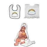 McArthur San Diego Chargers Toddler Bib and Bath Set