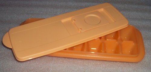 Tupperware Fresh N Pure Ice Cube Tray in Orange