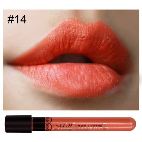 WXBUY Beauty Makeup Waterproof Lip Pencil Lipstick Lip Gloss Lip Pen Sexy N