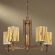 Minka Seco Oro Bronze 5 Light Chandelier 4255-208