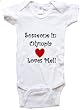 SOMEONE IN OLYMPIA LOVES ME - OLYMPIA BABY - City Series - White, Blue or Pink Onesie / Baby T-shirt