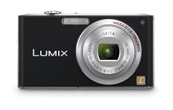Panasonic Lumix DMC-FX33K 8.1MP Digital Camera with 3.6x Wide Angle MEGA Optical Image Stabilized Zoom (Black)