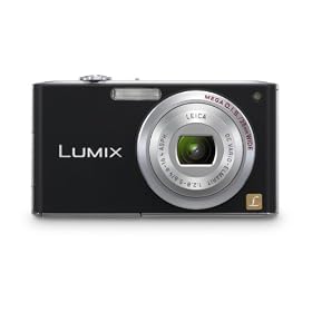 Panasonic Lumix DMC-FX33K 8.1MP Digital Camera with 3.6x Wide Angle MEGA Optical Image Stabilized Zoom (Black)