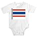 Onesie with flag, Thailand, Thai