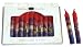 Handcrafted Sunset Jewish Shabbat Candles (Box of 12)