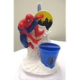 Spiderman Toothbrush and Cup Holder Set for Kids