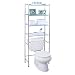 Honey-Can-Do BTH-05281 4-Tier Metal Bathroom Shelf Space Saver, 24.02 x 11.02 x 67.72, Chrome